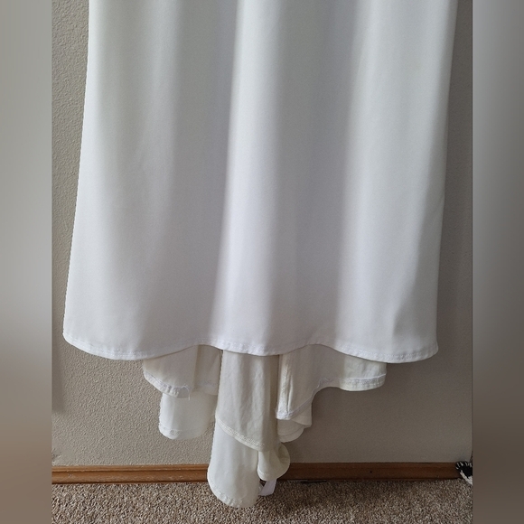 Tadashi Shoji Serena Gown. Crocheted Sequin Crepe. Womens size 10 - Picture 9 of 11